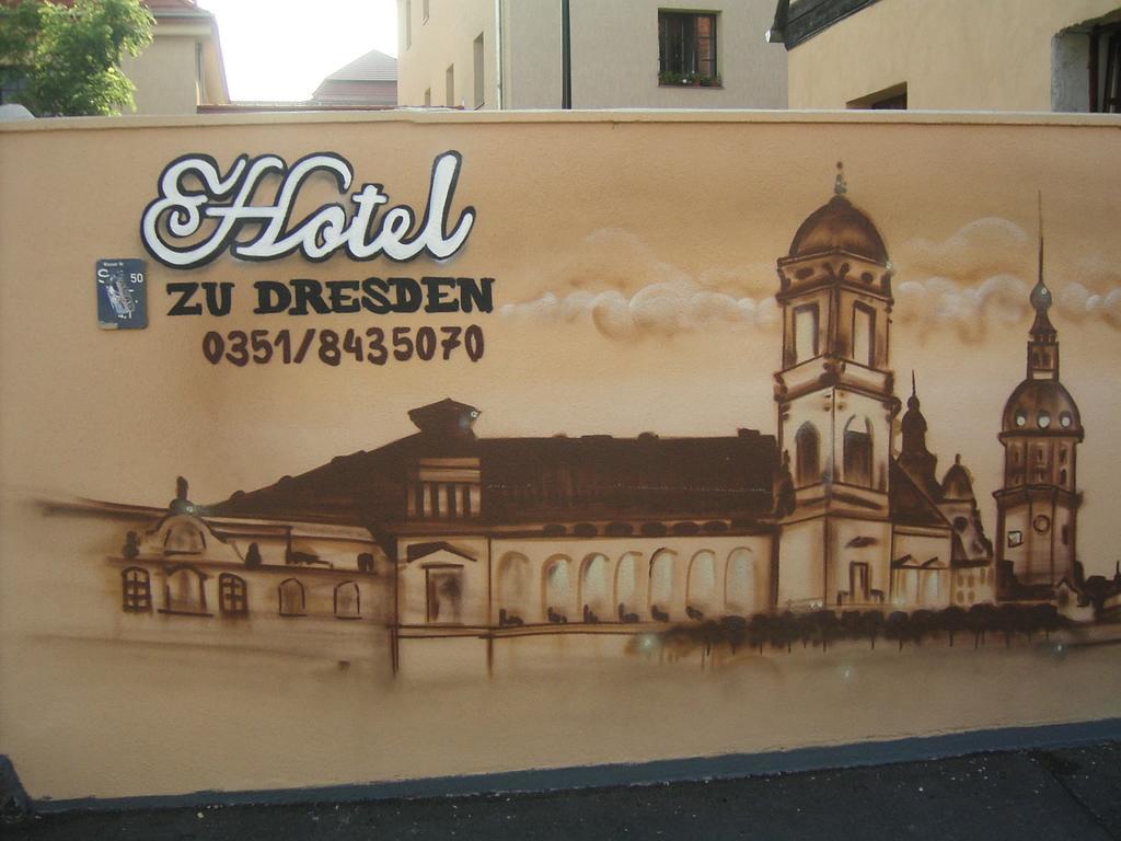 Hotel Pension Zu Dresden Altpieschen Exterior foto